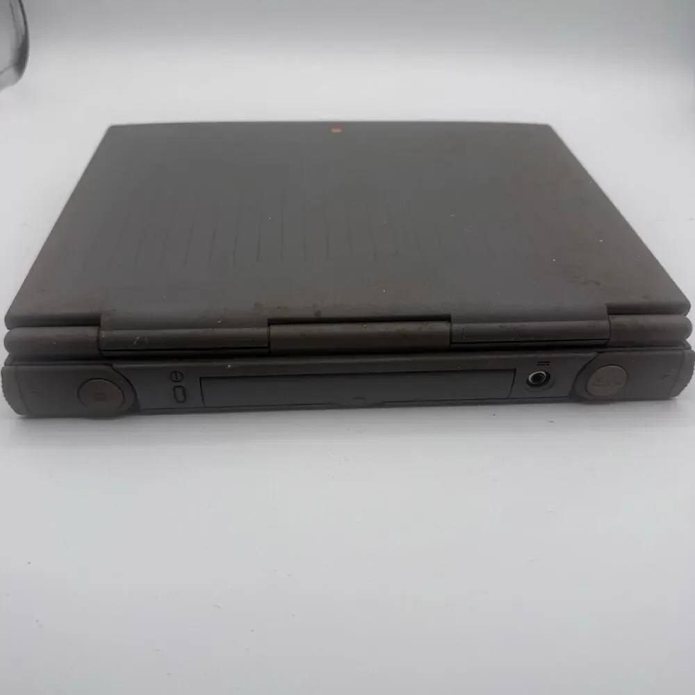 Vintage Apple Macintosh PowerBook Duo 2300c PowerPC Laptop Powers On AC Adapter